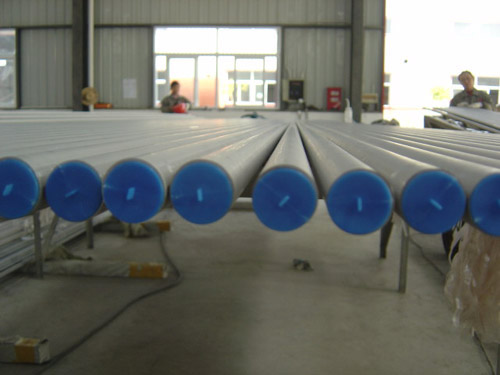 Capped end stainless steel tube