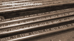 ASTM A213 T9 Seamless alloy pipes