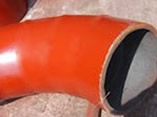 Ceramic lined elbow