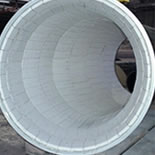 Ceramic Tile lined pipe