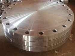 Large size bland flange