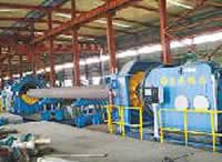 Pipe end chamfering machine