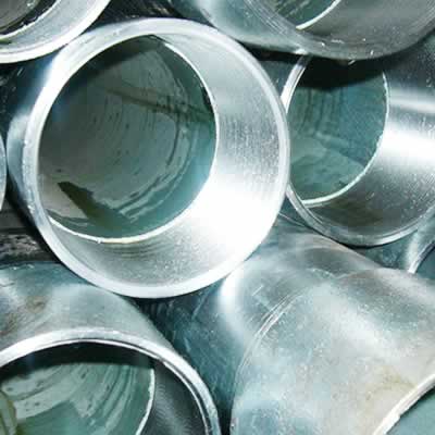 Threaded galvanized pipe