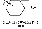 calculat_hexagonal_pipe