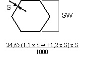 calculat_hexagonal_pipe